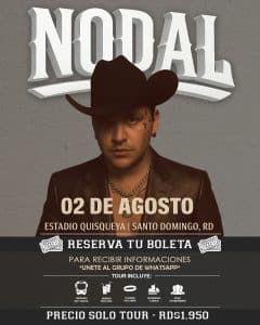 CANCELADO – Christian Nodal @ Estadio Quisqueya